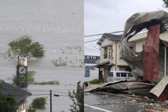 Typhoon Shanshan Forces Mass Evacuations in Southwest Japan