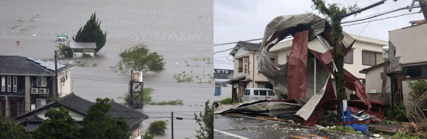 Typhoon Shanshan Forces Mass Evacuations in Southwest Japan