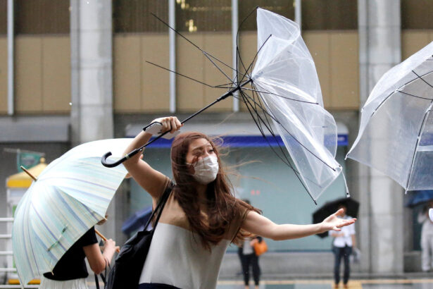 Typhoon Shanshan Slams Japan with Heavy Rains and Landslides