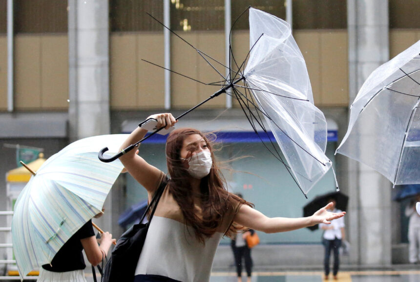 Typhoon Shanshan Slams Japan with Heavy Rains and Landslides