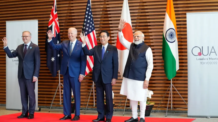 Biden to Host Quad Summit with Leaders from Japan, Australia, India in Delaware