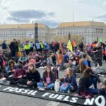 Climate Activists Block Dutch Highway During Ongoing Police Strike