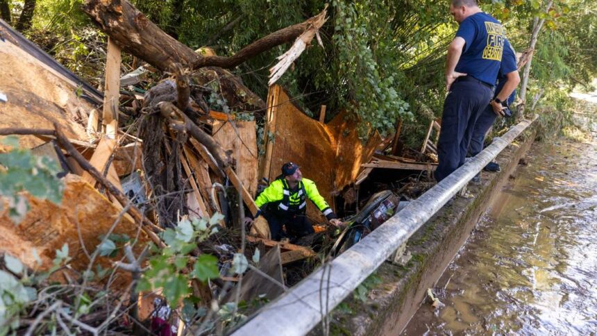 Hurricane Helene Causes Severe Flooding in North Carolina's Arts District