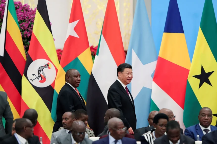 President Xi Jinping Meets with African Leaders at the Backstage of the FOCAC Summit in China