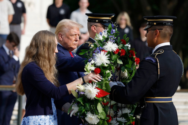 Trump Dismisses Arlington Cemetery Incident as "Fabricated Story"