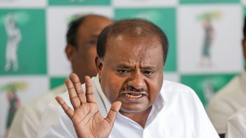 Union Minister HD Kumaraswamy Visits Mandya Following Violence in Nagamangala